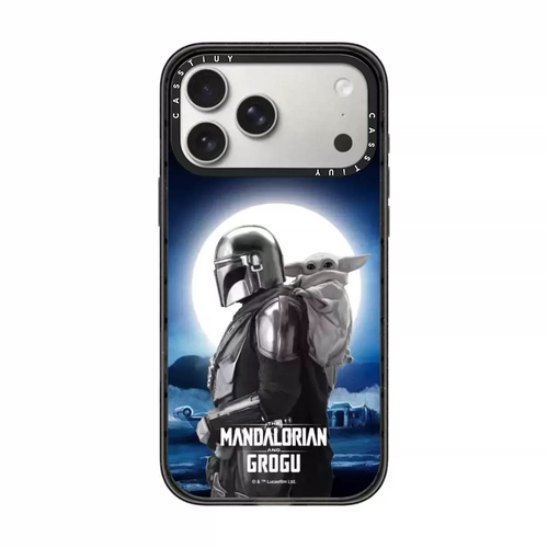 联名STAR WARS星球大战曼达洛人17promax适用苹果iphone15pro保护套14防摔明星同款英雄电影13/12/11手机壳