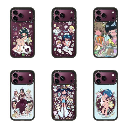 Y2K 少女星星制造机勃艮第酒红色适用于苹果iPhone18/17ProMax可爱16pro磁吸手机壳15防摔14pro保护套MagSafe