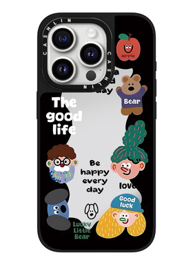 定制款开心幸运老头适用iPhone苹果16手机壳14promax/15/12防摔保护壳16plus13promaxMagSafe磁吸华强北代购