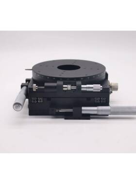 厂家直供160*160XYR三轴精密微调平台光学位移台交叉导轨手动平台