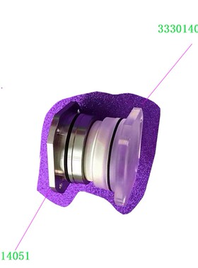 慢走丝夏米尔机引线轮滚轮座端盖333014044下机头轴承盖333014051