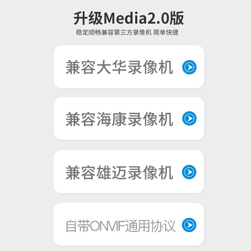 睿威仕半球网络数字POE摄像头带音频广角夜视高清有线红外监控器