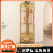 新款 可移动拐角衣帽架转角衣服收纳架子挂衣架客厅卧室储物挂衣