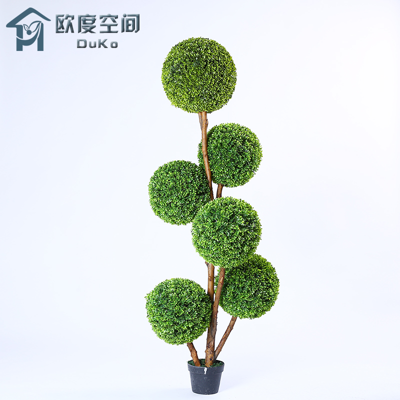 室内装饰花卉绿植盆栽仿真植物摆件客厅落地假花旅人蕉龟背叶盆景