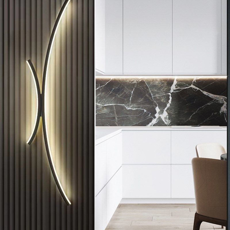 极简创意客厅格栅氛围背景墙灯中山现代护眼书房卧室床头壁灯,家装灯饰光源,壁灯,淘宝优惠券,粉丝福利购,淘宝优惠卷