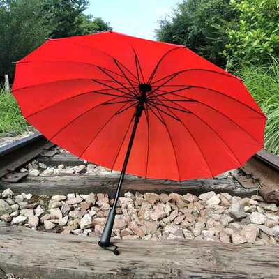 长红伞结婚新娘用的大红色雨伞大号婚礼出嫁伞出门创意婚庆