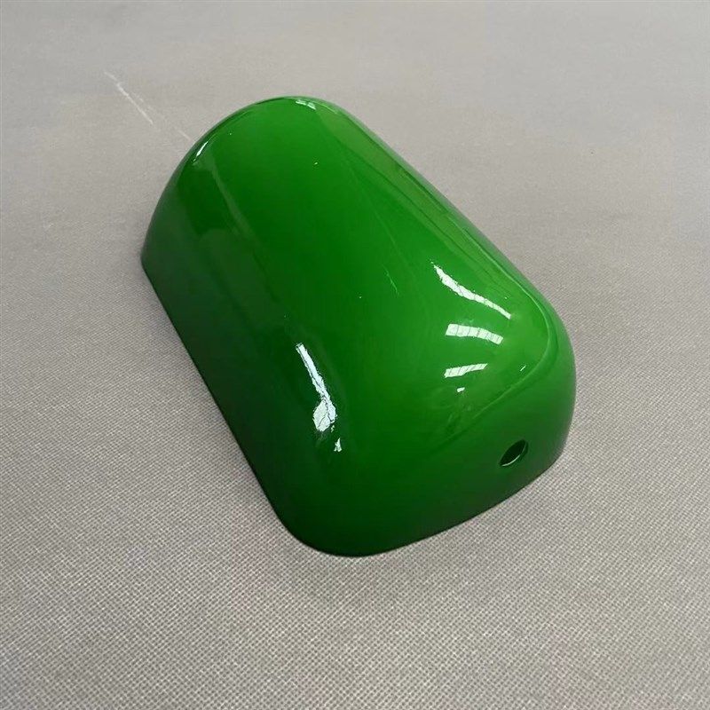 银行台灯灯罩老上海银行仿古绿色灯罩复古玻璃仿古灯具