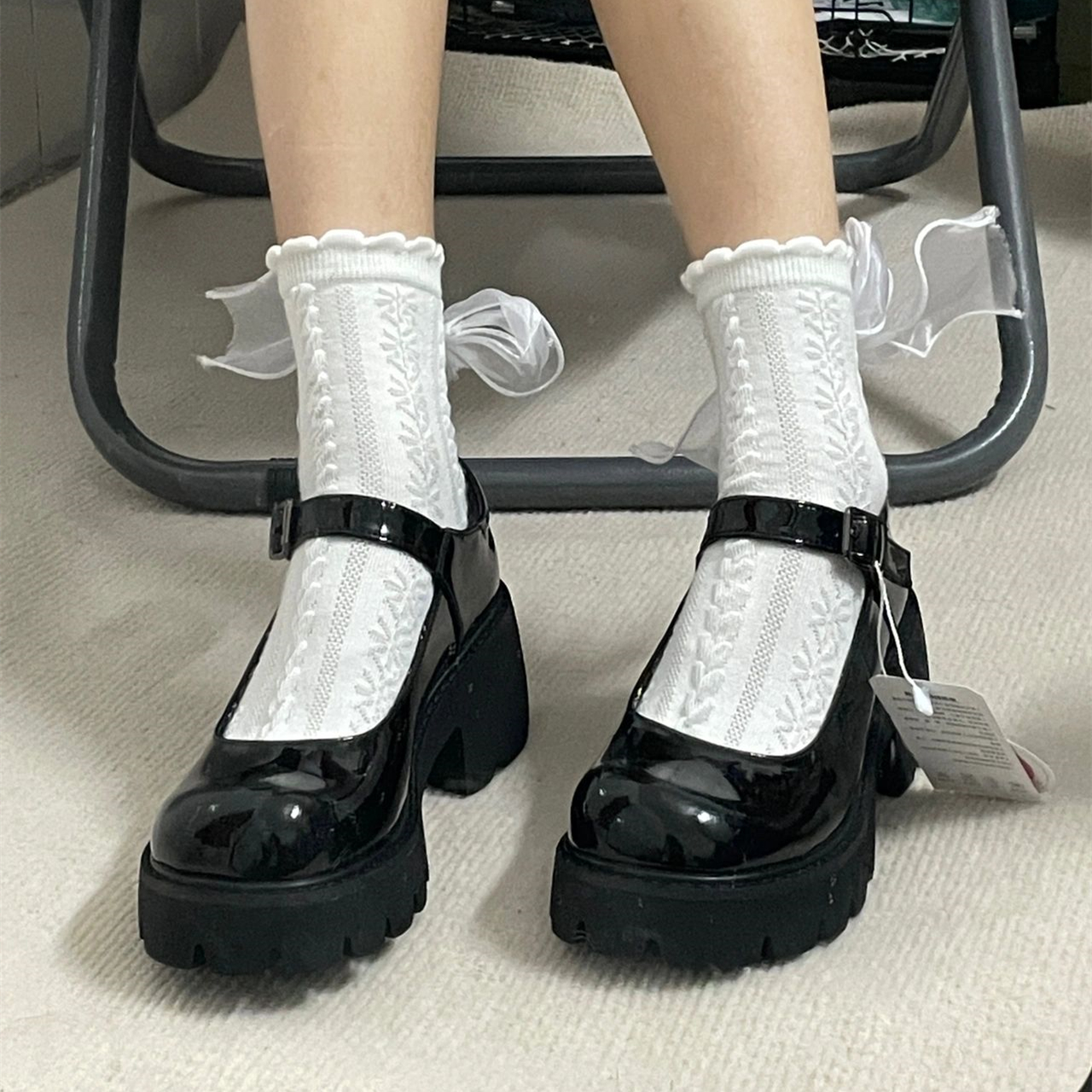 2024夏季新款甜酷玛丽珍