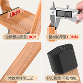 格美居梯子晾衣架两用室内伸缩字梯加厚铝合金梯