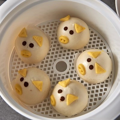 微波炉加热专用容器碗蒸笼器皿食品级蒸米饭热饭盒耐高温塑料蒸盘