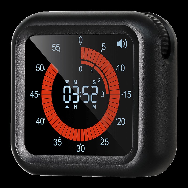 可视化倒计时器儿童时间管理学生自律学习专用静音闹钟定时写作业