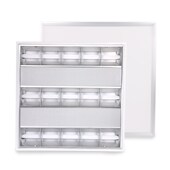 led格栅灯嵌入式 平板灯灯办公室写字楼商场荧光格珊灯