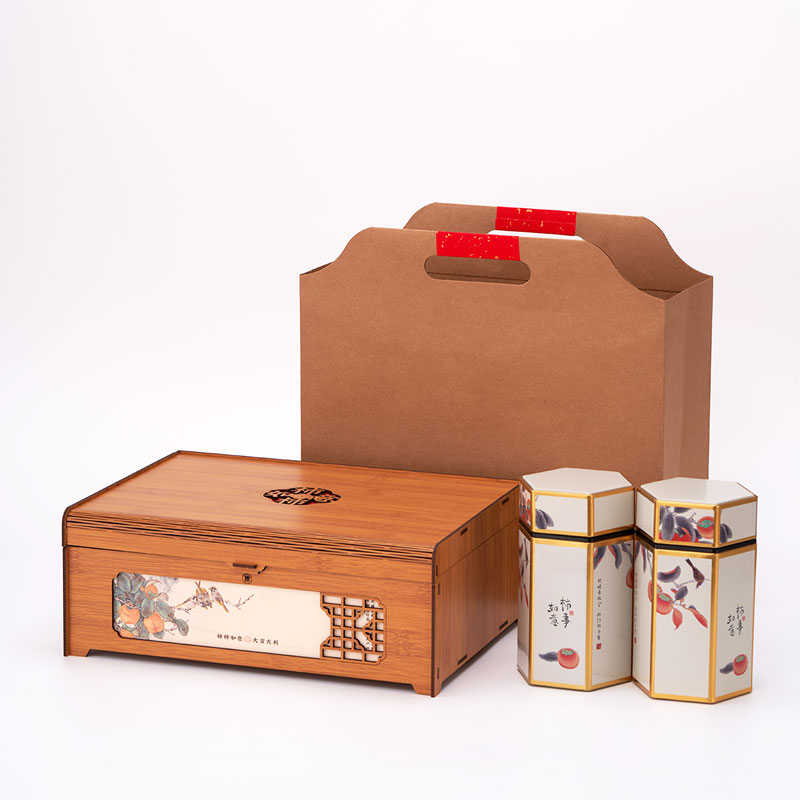 新款茶叶包装盒小号二两半斤装红茶龙井茶绿茶红茶礼品盒空盒定制