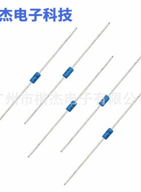 ST双向触发开关二极管DB3 蓝色管DO-35封装 散装编带 2A32V直插件