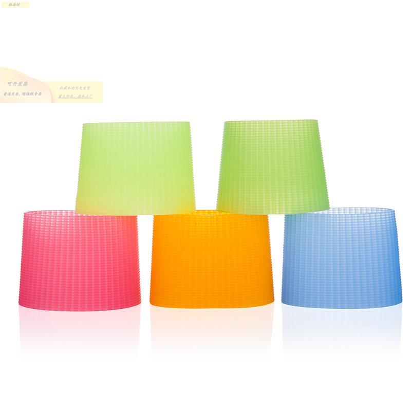 好锥形保护杯RMI套加厚隔玻璃水杯硅套胶套耐热防烫热咖啡杯茶杯