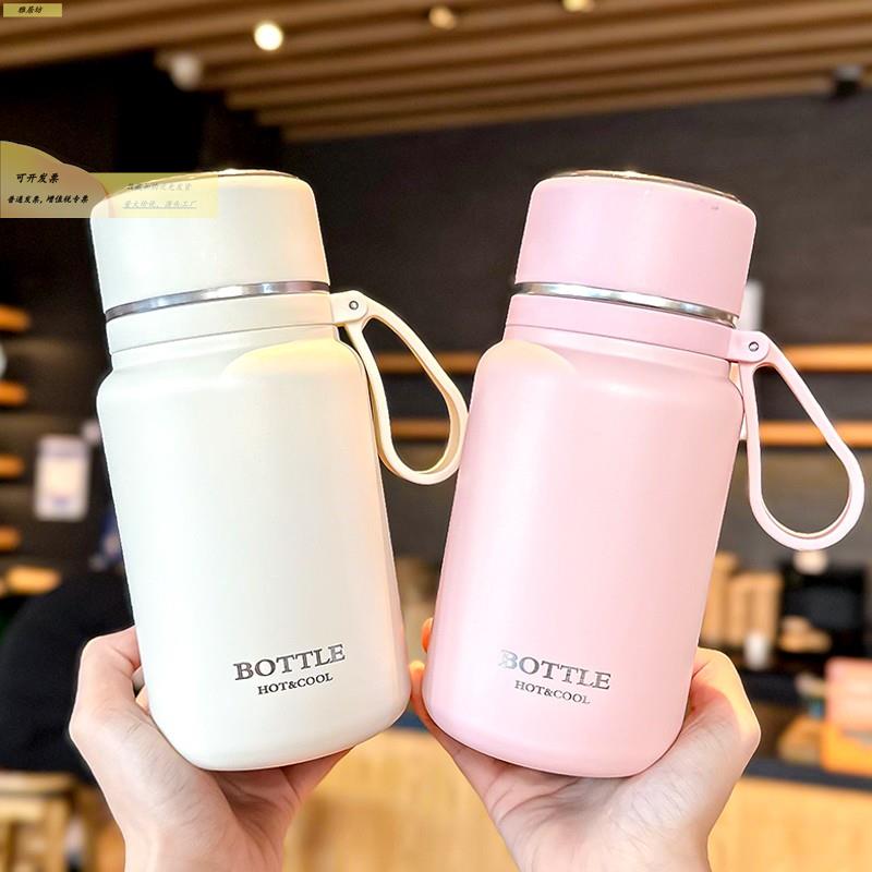 约商务保温杯带茶茶隔3简男女士办公古月云泡杯16不锈钢手提大容