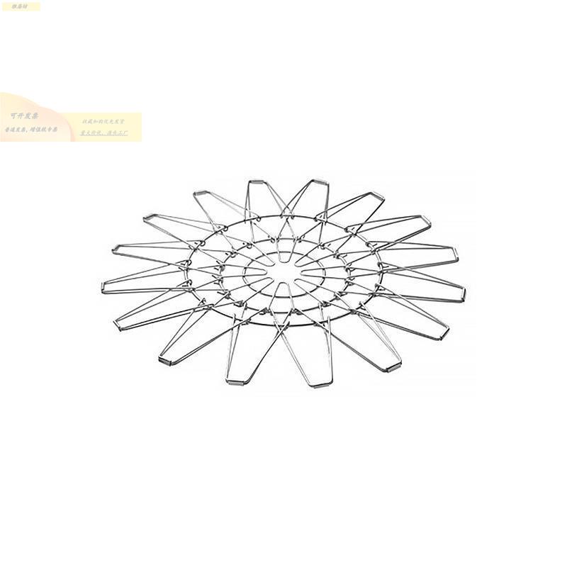 f84b3c01百变篮多形钢状不锈水果盘果创意可伸缩折叠收蓝纳居厨具