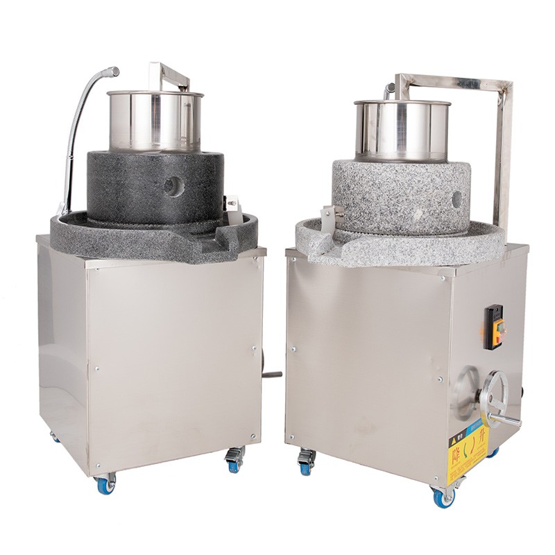 商用电动石磨机磨浆机芝麻豆浆机大型米浆豆腐脑全自动石磨肠粉机