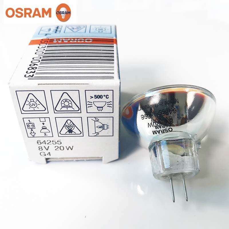 欧司朗卤素灯杯 64255 8V20W MR11显微镜酶标仪灯泡 光学仪器灯泡
