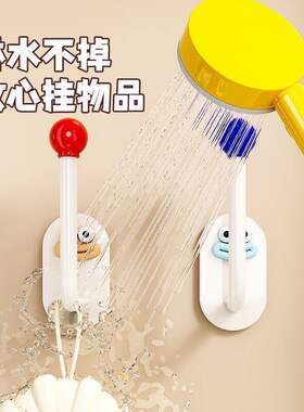 多巴胺圆形免打孔可旋转防水粘钩
