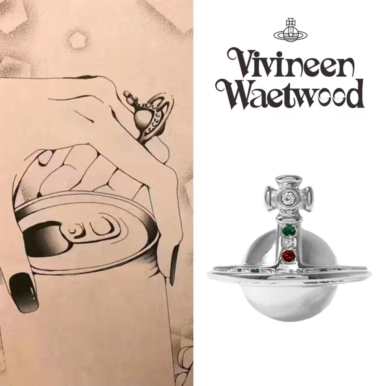 西太后NANA联名同款土星戒指女款