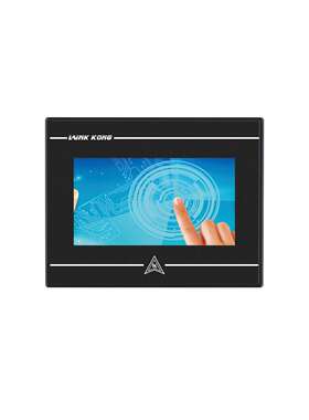 国产PLC触摸屏一体机领控PK700FX3U485以太网八轴