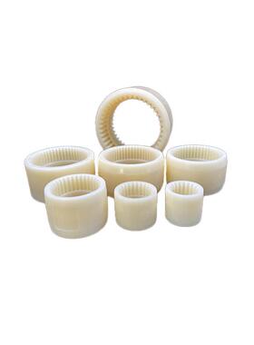 德国Ktr Bowex M19 24 28 38 42 48 55 65弯曲齿黄色尼龙套联轴器