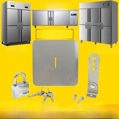 商用冰箱配件四门冰柜锁四门冰柜锁双开六门冰柜锁单件平冷门锁