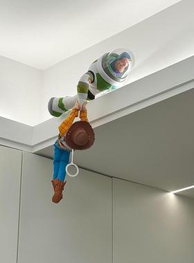 【新家的100个快递】巴斯光年救援胡迪装饰摆件卧室客厅房间布置