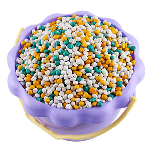 儿童仿瓷沙粒沙滩宝宝玩沙大颗粒挖沙家用室内决明子彩石工具