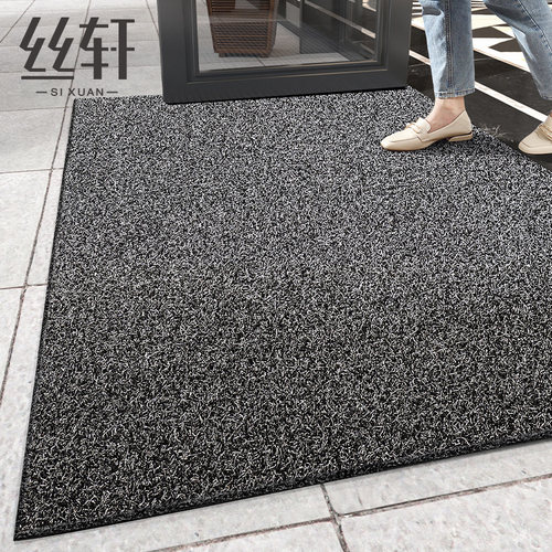 入户门地垫室外耐脏耐磨除尘脚踏垫进户玄关蹭土门垫高端定制地毯