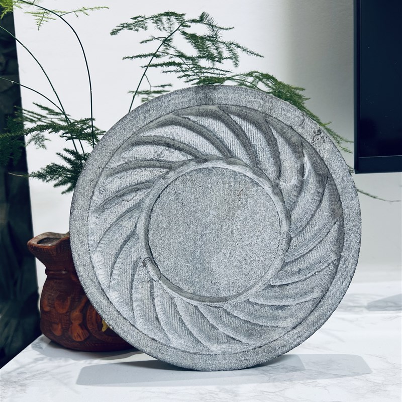 第三代青石材质烧饼花型模具加厚加重烧饼模具烧饼模子不出花包退