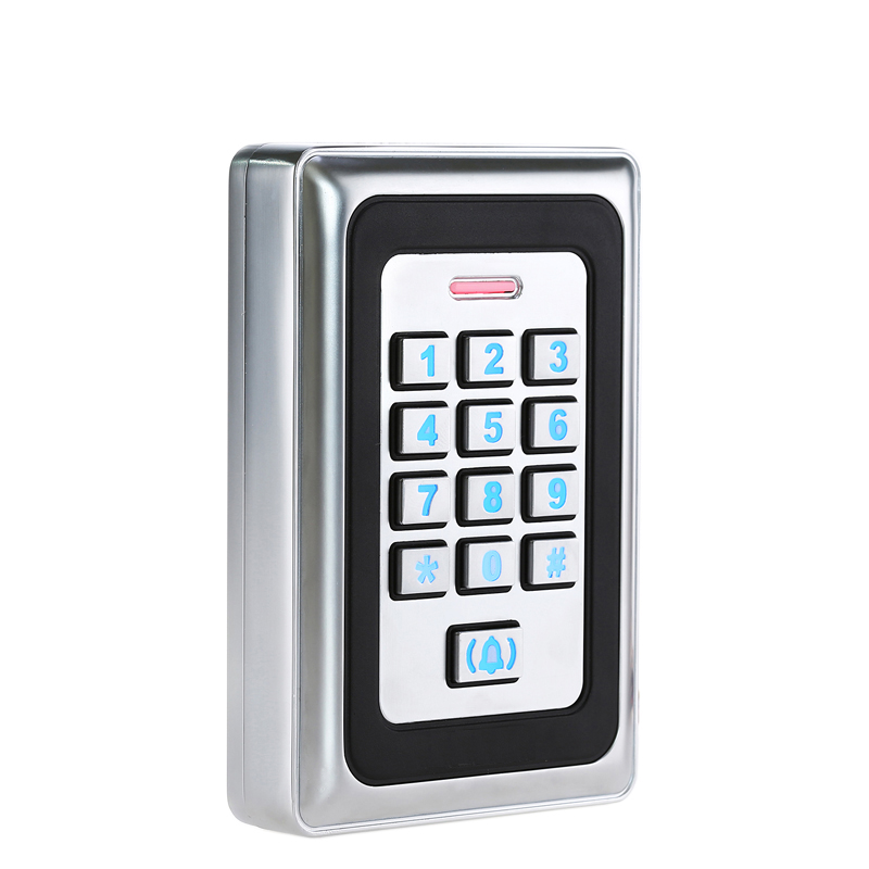 K88金属门禁机 ID金属门禁一体机 ID门禁机金属门禁可外接读头