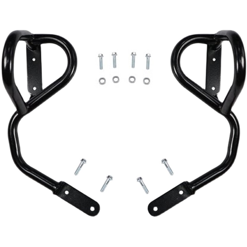 适用轻骑大韩骁胜坦影QH250摩托车保险杠后尾架靠背挡泥板改装件