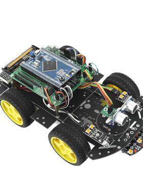 嵌入式stm32F130ZET6智能车机器人M3循迹避障32位ARM智能小车套件