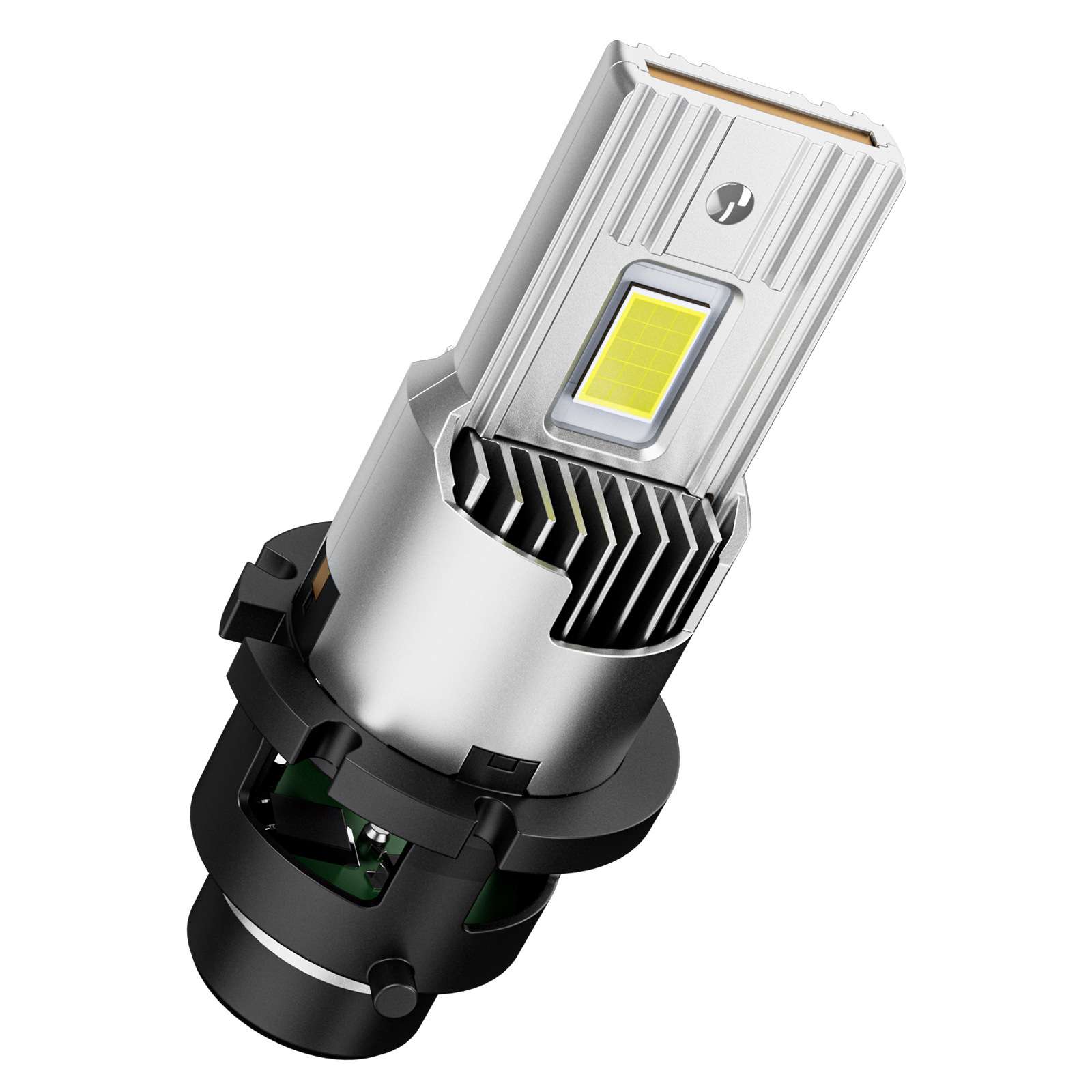 替换原车HID6500K 35W直插款D4S/D4R D2S D2R 带风扇LED大灯