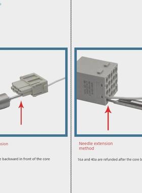 重型连接器矩形Cdms/Cems冷压针专用工具脱针器取代硬化针