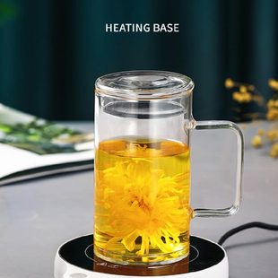 办公室55度可控温保温底座家用 可烧开水100度可调温恒温加热杯垫