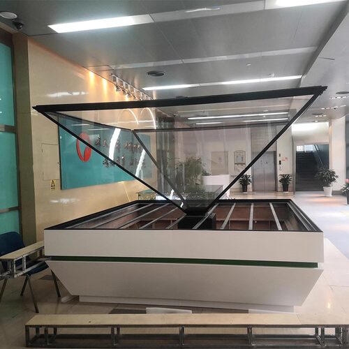 全息投影展柜360度全息展示柜裸眼3d金字塔悬浮立体成像展厅展柜