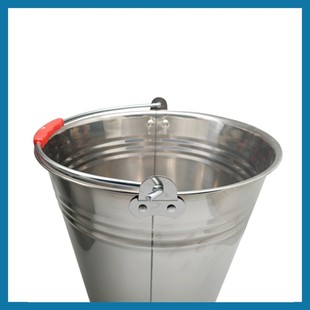 304不锈钢桶10L15L20L加厚提水桶201不锈钢家用储水桶手提式 冰桶