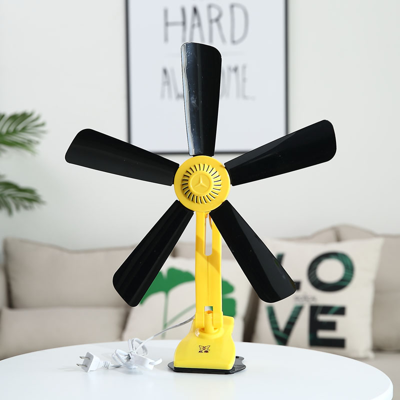 电风扇挂墙壁宿舍电扇床上便携式静音办公室桌上小风扇夹扇夹式