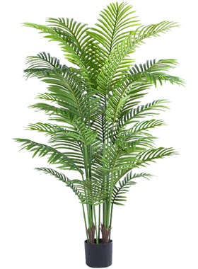 大型落地摆件玄关装饰品电视柜高档轻奢客厅仿真绿植散尾葵假花树