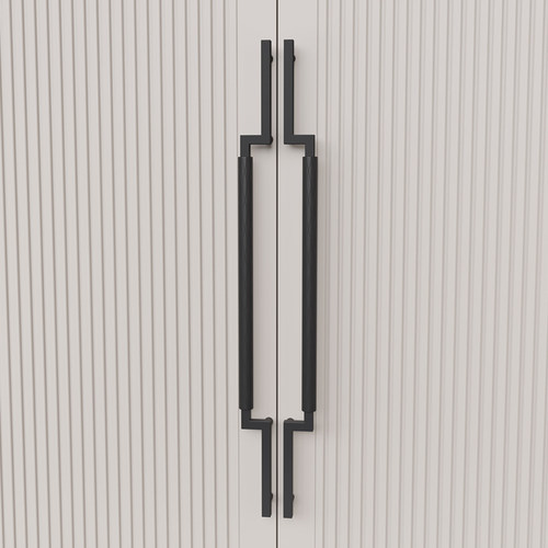 不锈钢大门拉手玫瑰金有框门拉手黑色木门拉手金色有框门大拉手