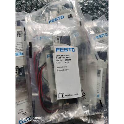 FESTO 电磁阀 VUVG-LK14-B52-T-G18-1H2L-S 8042564 589288