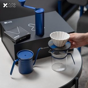 熊与杨旋律滤杯手冲礼盒 家用咖啡器具高档礼品 手摇磨豆机 挂耳