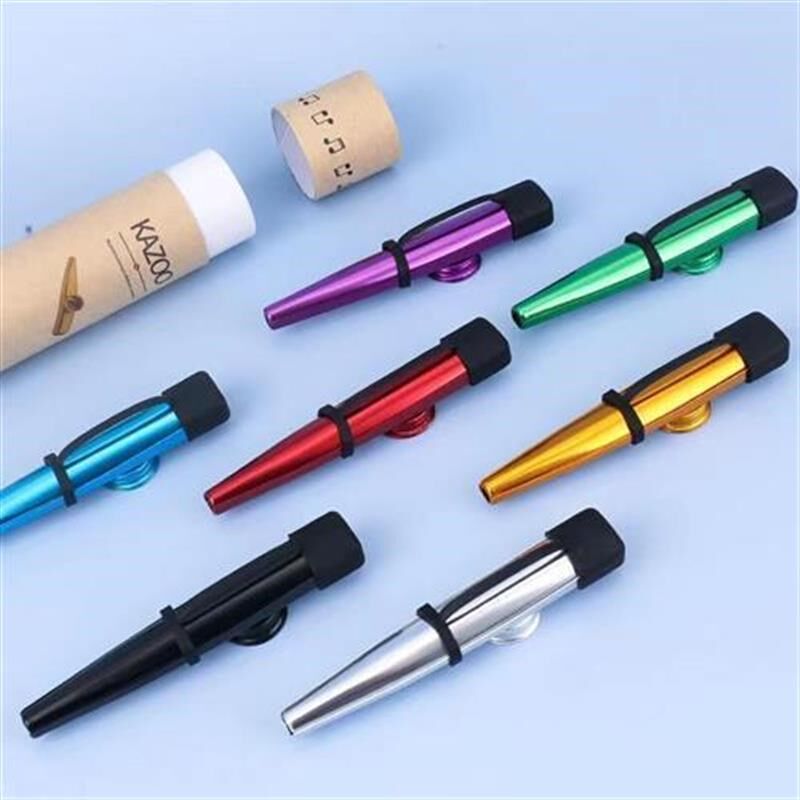 不用学就会的乐器金属卡祖笛减压创意网红乐器卡组笛零基础初学者