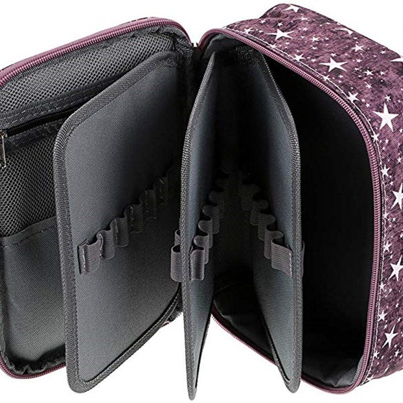 2018新款小清新可装彩铅72色笔袋钢笔收纳袋水彩笔笔帘包邮,文具电教/文化用品/商务用品,笔袋,淘宝优惠券,粉丝福利购,淘宝优惠卷