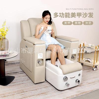 美甲沙发SPA沐足椅脚池pedicure美甲美睫沐足按摩手足护理