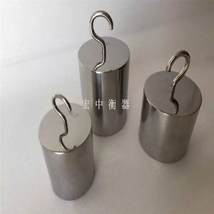 M1级单钩不锈钢砝码 10kg标准砝码 10公斤单面钩子圆形砝码