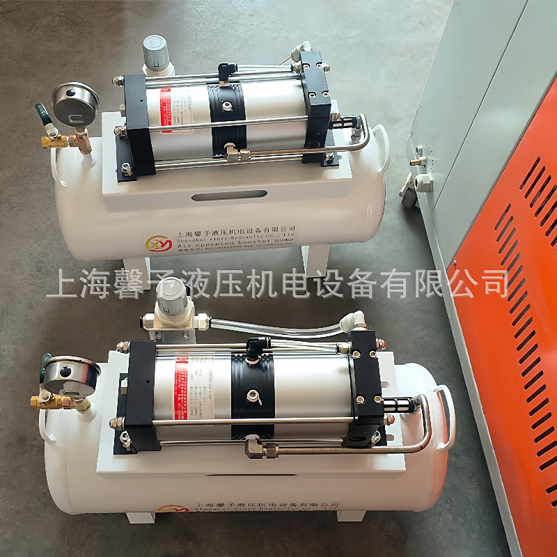 高压大流量气动气体增压系统6mpa气驱氮气增压装置厂家设计